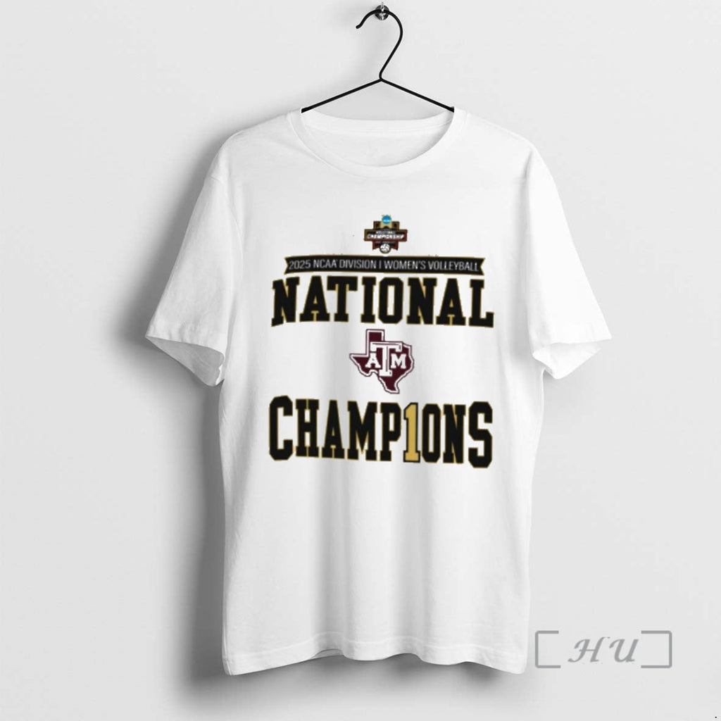 Trending Texas Am Aggies 2025 Ncaa Volleyball - Adult & Kids T-Shirts, Sweatshirts & Hoodies apparel design preview 1