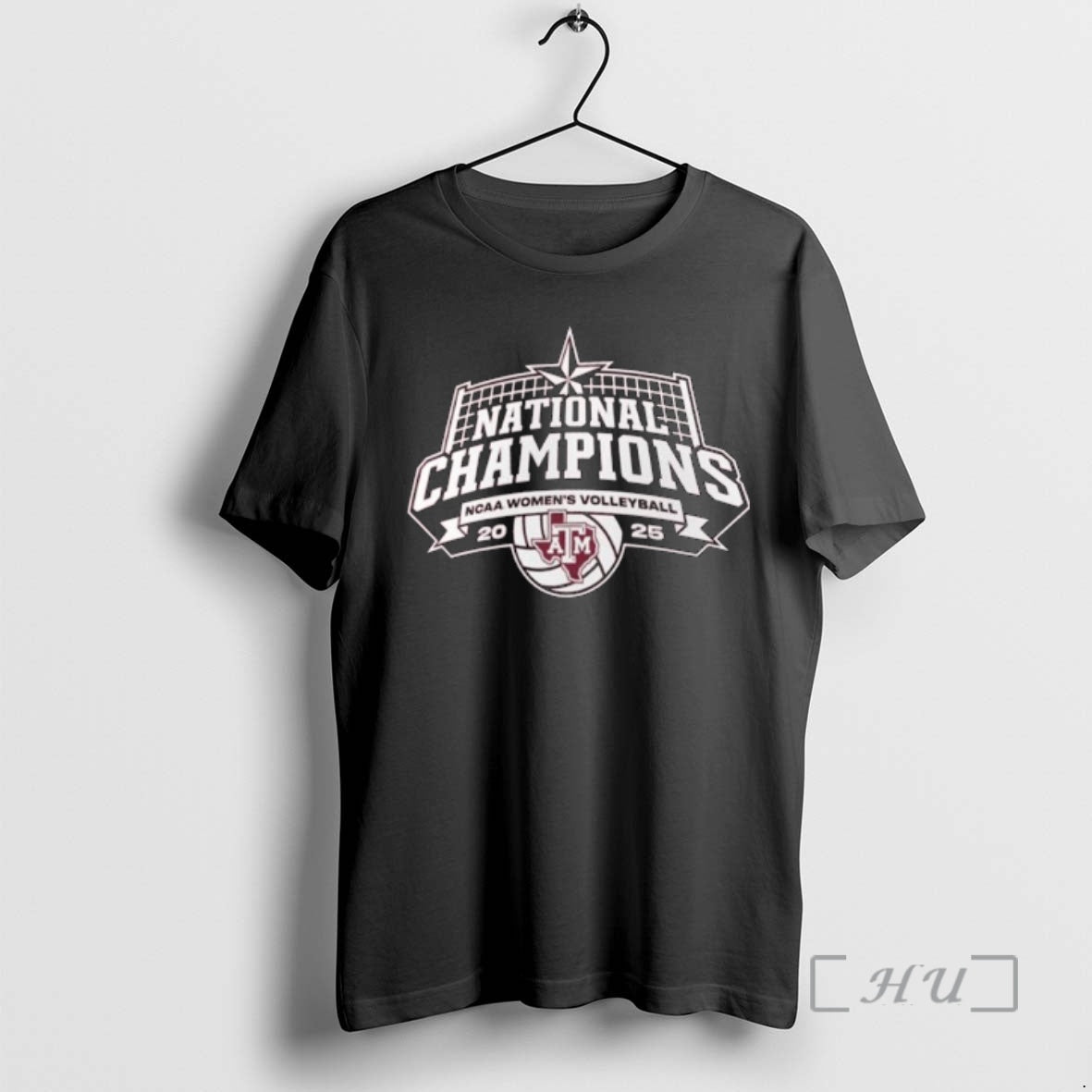 Trending Texas Am Aggies 2025 Volleyball National - Adult & Kids T-Shirts, Sweatshirts & Hoodies apparel design preview 1