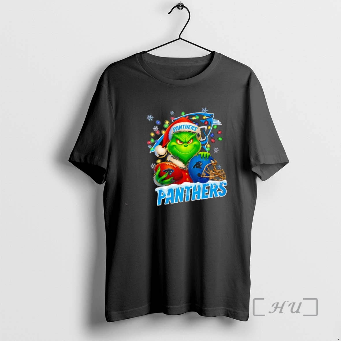 Trending Grinch Love Carolina Panthers Football - Adult & Kids T-Shirts, Sweatshirts & Hoodies apparel design preview 1