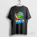 Trending Grinch Love Detroit Lions Football Lights 25 - Adult & Kids T-Shirts, Sweatshirts & Hoodies apparel design preview 1