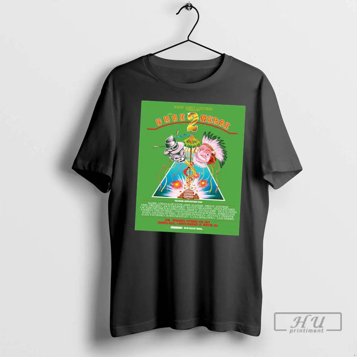 Trending The Urge 2 Merge New Red Order October 4th - Adult & Kids T-Shirts, Sweatshirts & Hoodies apparel design preview 1