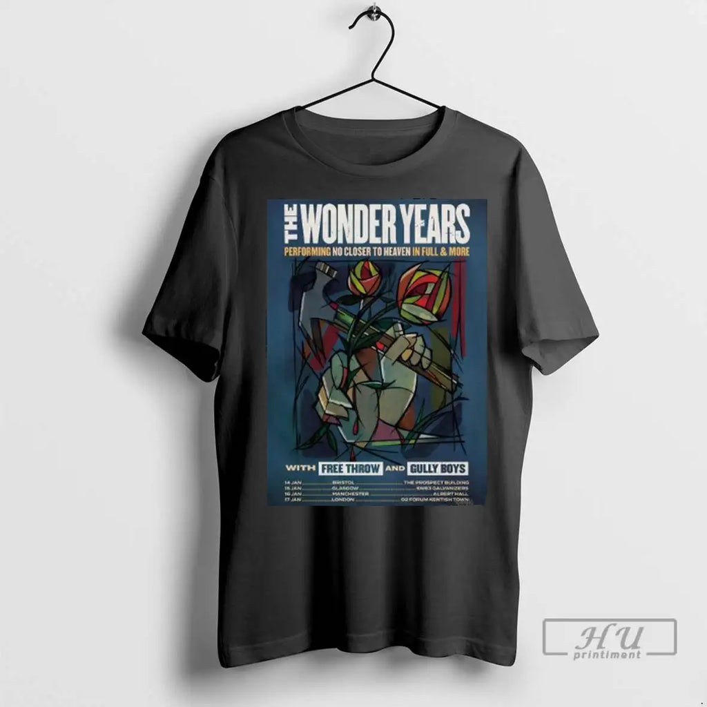Trending The Wonder Years Uk Tour 2026 Long Sleve - Adult & Kids T-Shirts, Sweatshirts & Hoodies apparel design preview 1