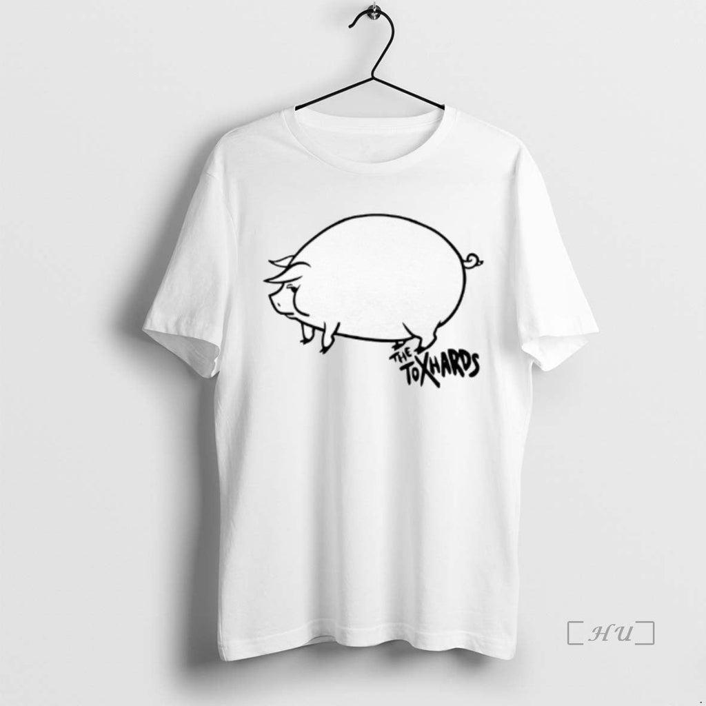 Trending Toxhards Pink Piggy Shrit - Adult & Kids T-Shirts, Sweatshirts & Hoodies apparel design preview 1