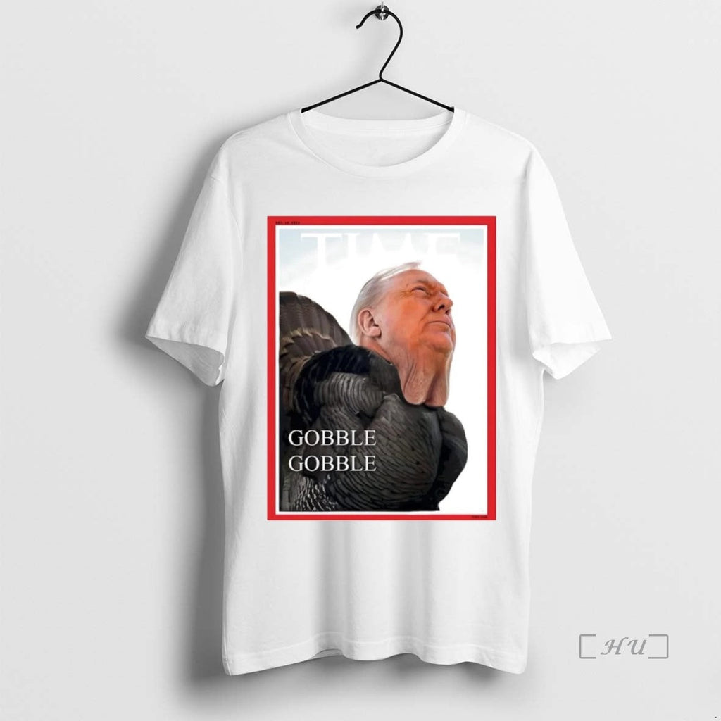 Trending Trump Turkey Gobble Thanksgiving - Adult & Kids T-Shirts, Sweatshirts & Hoodies apparel design preview 1