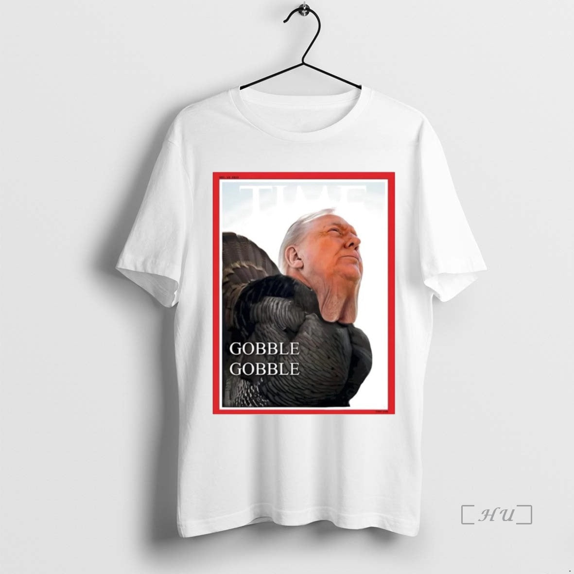 Trending Trump Turkey Gobble Thanksgiving - Adult & Kids T-Shirts, Sweatshirts & Hoodies apparel design preview 1