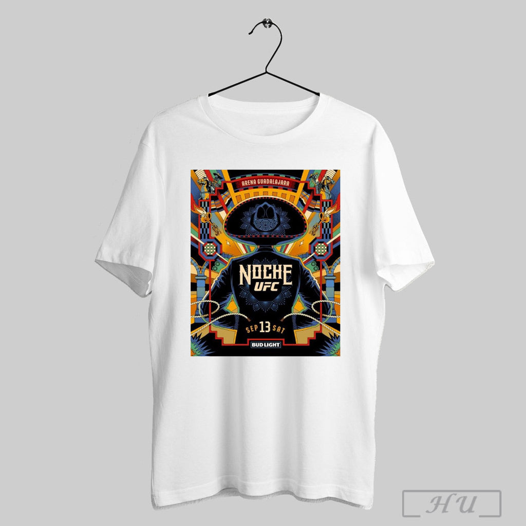 Trending Ufc 320 Noche Arena Guadalajara In Mexico On - Adult & Kids T-Shirts, Sweatshirts & Hoodies apparel design preview 1