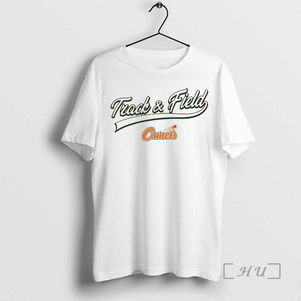 Trending Ut Dallas Texas Comets Track Field - Adult & Kids T-Shirts, Sweatshirts & Hoodies apparel design preview 1