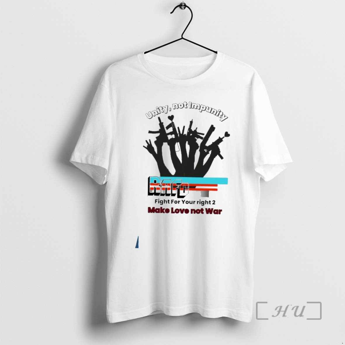 Trending Unity Not Impunity Rafc Fight Your Right 2 - Adult & Kids T-Shirts, Sweatshirts & Hoodies apparel design preview 1