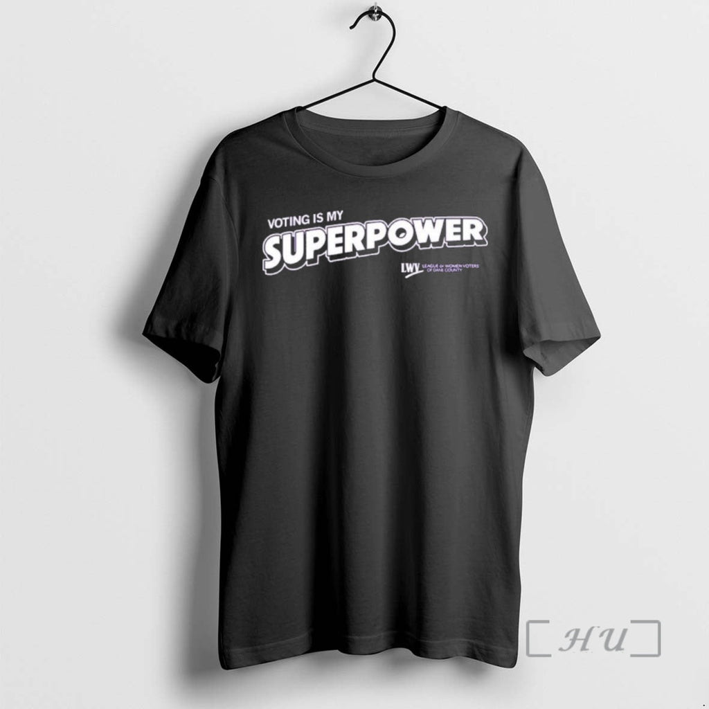 Trending Voting Is My Superpower - Adult & Kids T-Shirts, Sweatshirts & Hoodies apparel design preview 1