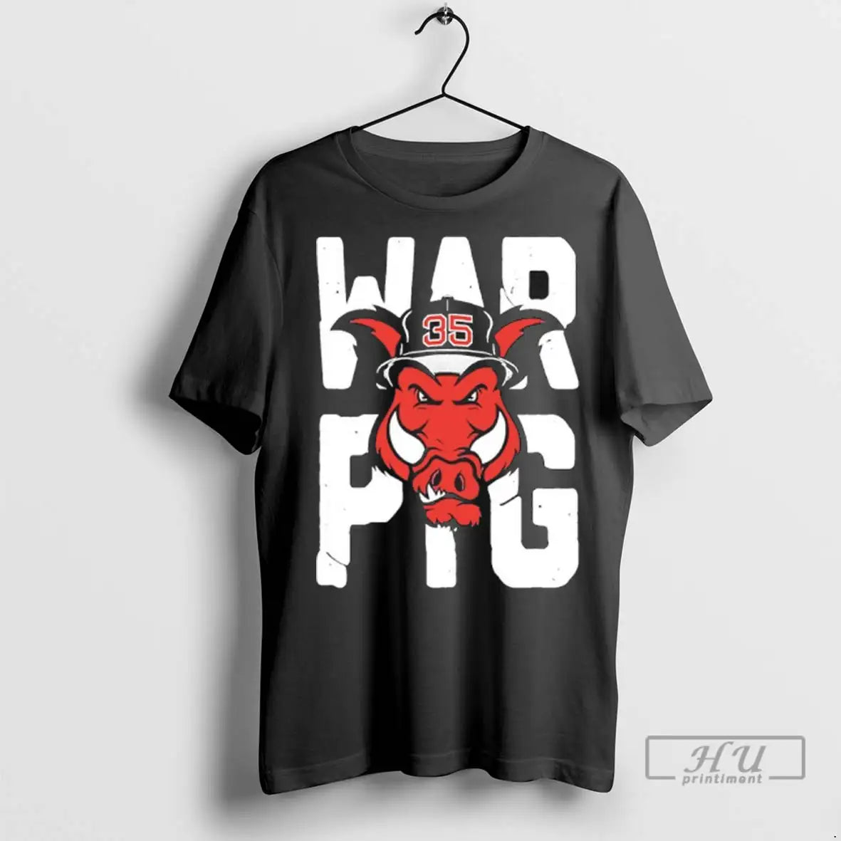 Trending War Pig Arkansas Razorbacks 35 - Adult & Kids T-Shirts, Sweatshirts & Hoodies apparel design preview 1