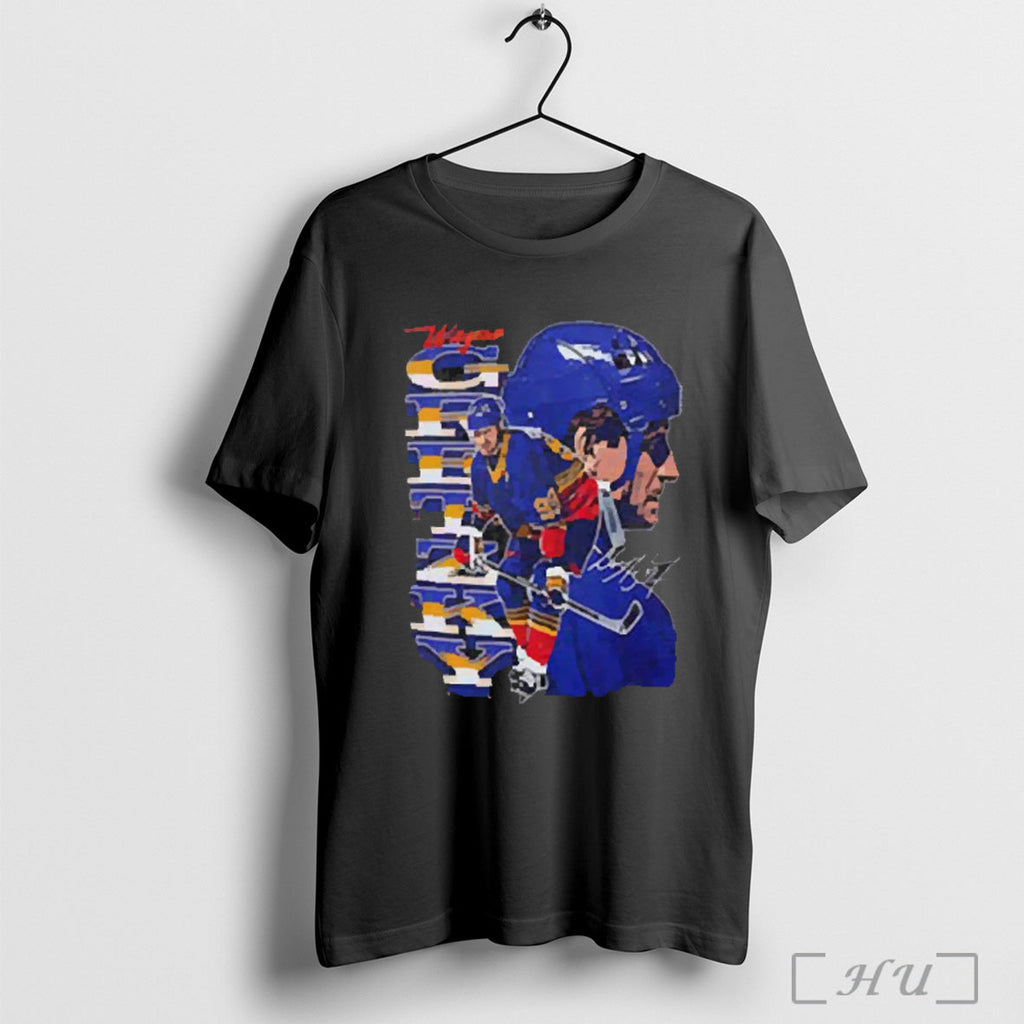 Trending Wayne Gretzky A Tribute To Hockey Legend St - Adult & Kids T-Shirts, Sweatshirts & Hoodies apparel design preview 1