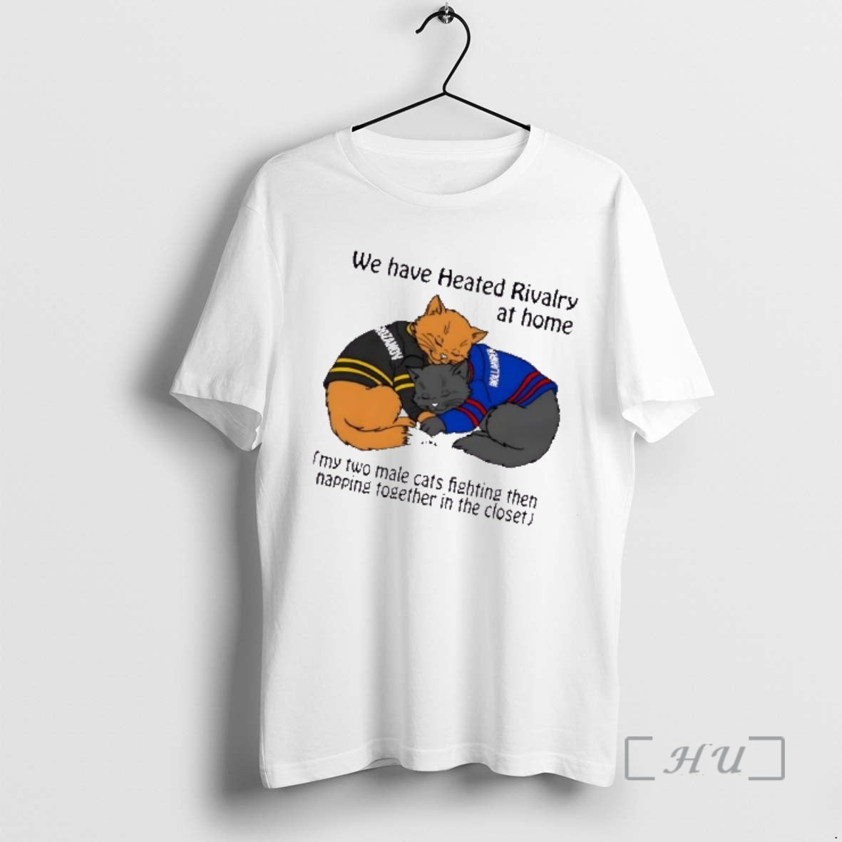 Trending We Have Heated Rivalry Home My Two Male Cats - Adult & Kids T-Shirts, Sweatshirts & Hoodies apparel design preview 1