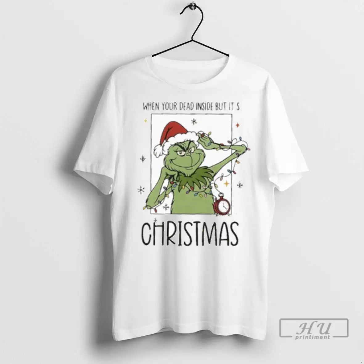 Trending When Your Dead Inside But Its Christmas The - Adult & Kids T-Shirts, Sweatshirts & Hoodies apparel design preview 1