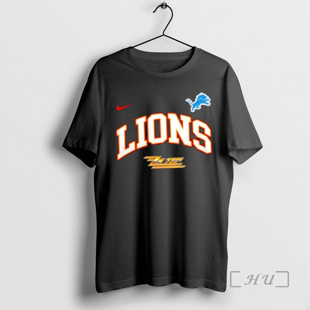 Trending Zz Top Big One Go Detroit Lions Football 2 - Adult & Kids T-Shirts, Sweatshirts & Hoodies apparel design preview 1