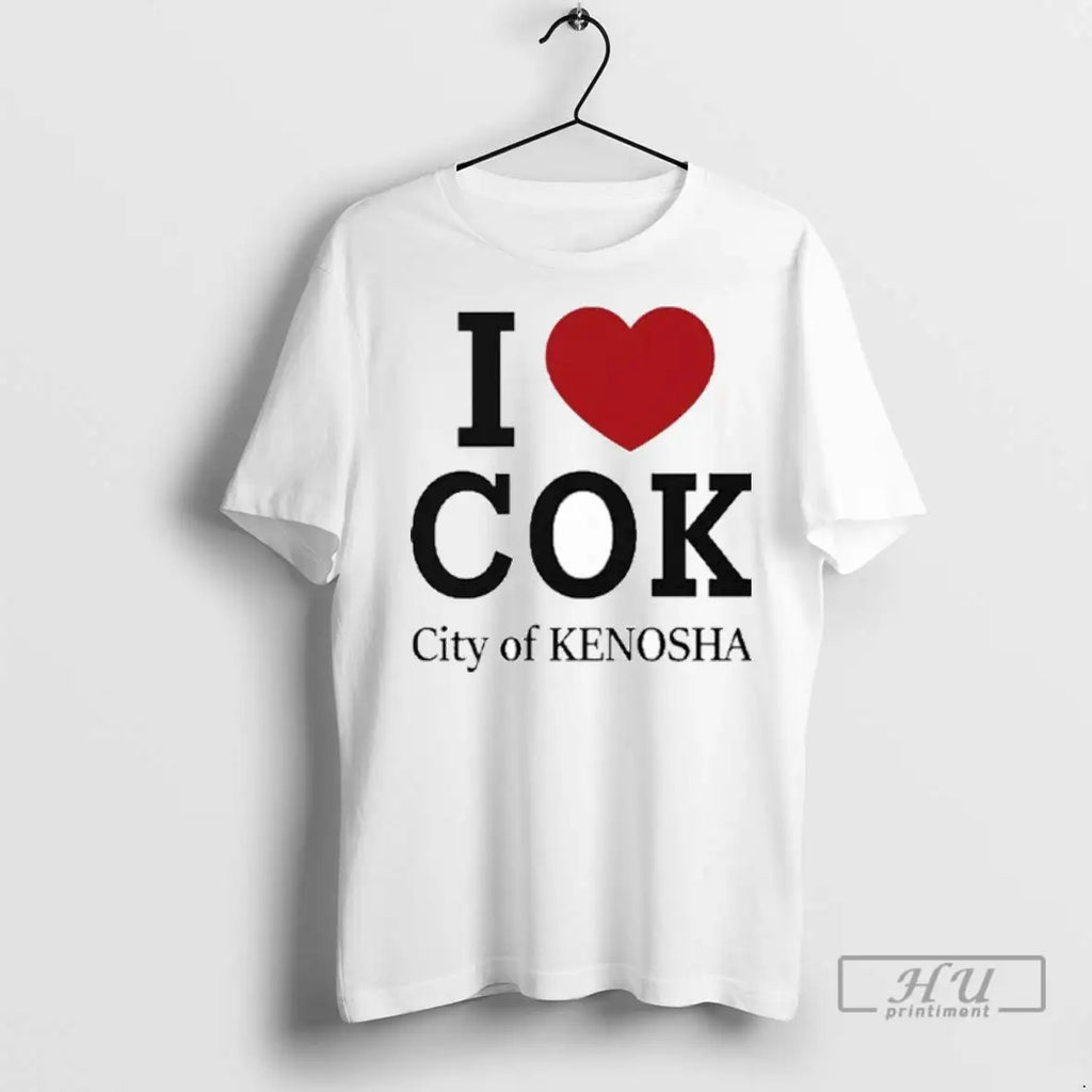 Trending I Love Cok City Of Kenosha - Adult & Kids T-Shirts, Sweatshirts & Hoodies apparel design preview 1