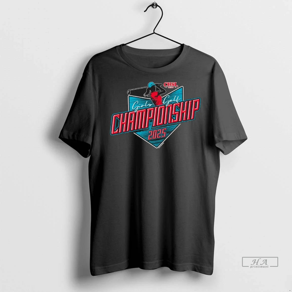 Trendy 2025 Chsl Girls Golf Championship Logo Sweater - Adult & Kids T-Shirts, Sweatshirts & Hoodies apparel design preview 1