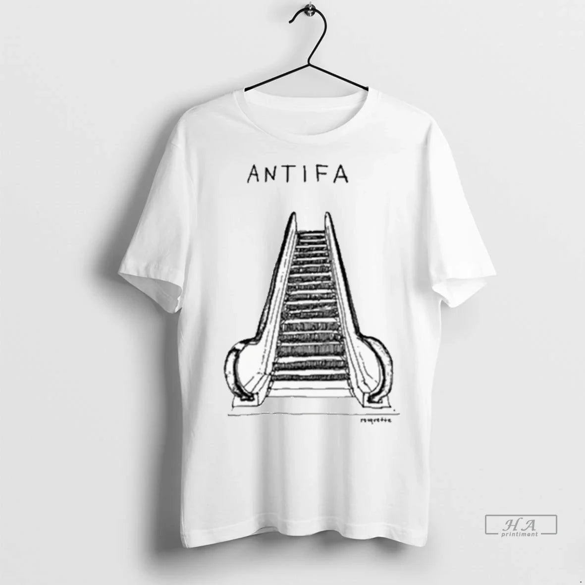 Trendy Antifa Escalator Sweater - Adult & Kids T-Shirts, Sweatshirts & Hoodies apparel design preview 1