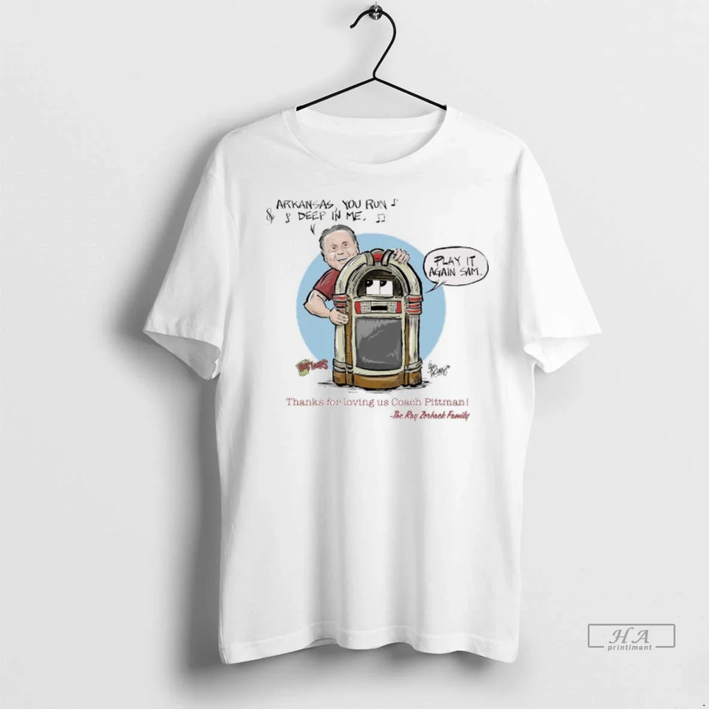 Trendy Arkansas You Run Deep In Me Thanks For Loving - Adult & Kids T-Shirts, Sweatshirts & Hoodies apparel design preview 1