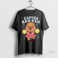 Trendy Capybara Cheerleader Capyba Rah Meme Sweater - Adult & Kids T-Shirts, Sweatshirts & Hoodies apparel design preview 1