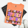 Checker Spooky Season Comfort Colors 'NLB' - Adult & Kids T-Shirts, Sweatshirts & Hoodies apparel design preview 1