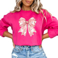 Coquette Halloween Colorful Bow Ghosts Feminine - Adult & Kids T-Shirts, Sweatshirts & Hoodies apparel design preview 1