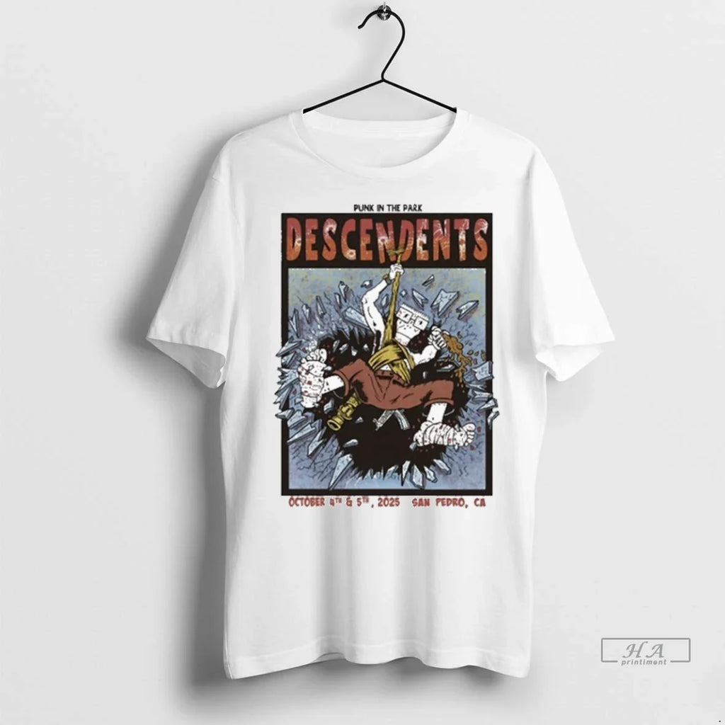 Trendy Descendents X Punk In The Park October 4th 5th - Adult & Kids T-Shirts, Sweatshirts & Hoodies apparel design preview 1