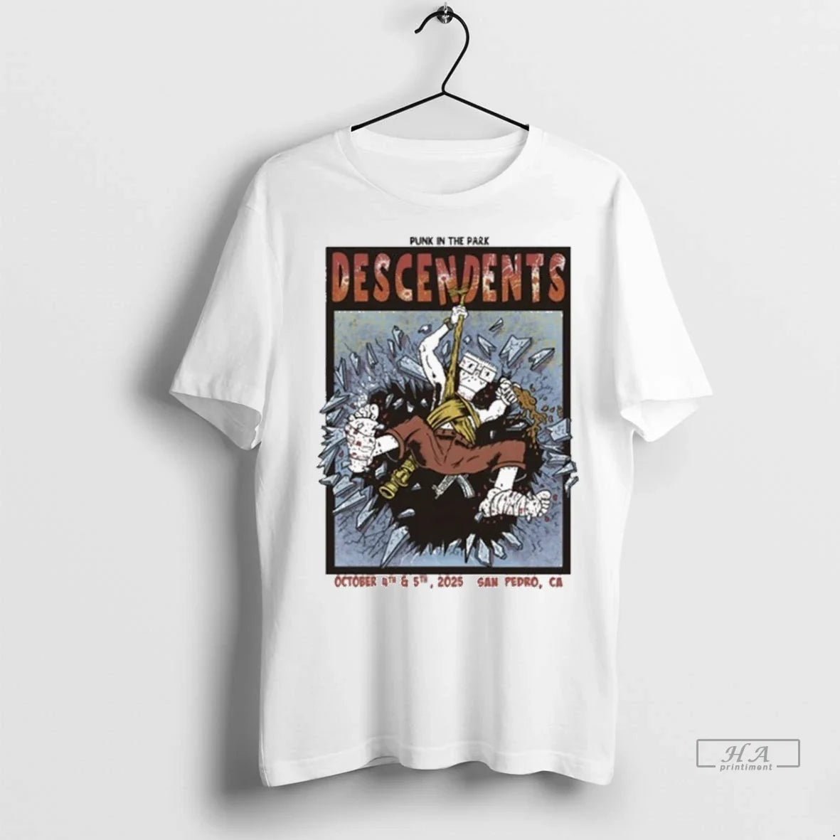 Trendy Descendents X Punk In The Park October 4th 5th - Adult & Kids T-Shirts, Sweatshirts & Hoodies apparel design preview 1