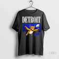 Trendy Detroit Football Smells Like Team Spirit - Adult & Kids T-Shirts, Sweatshirts & Hoodies apparel design preview 1