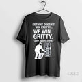 Trendy Detroit Lions We Win Gritty Spin Again Drew - Adult & Kids T-Shirts, Sweatshirts & Hoodies apparel design preview 1