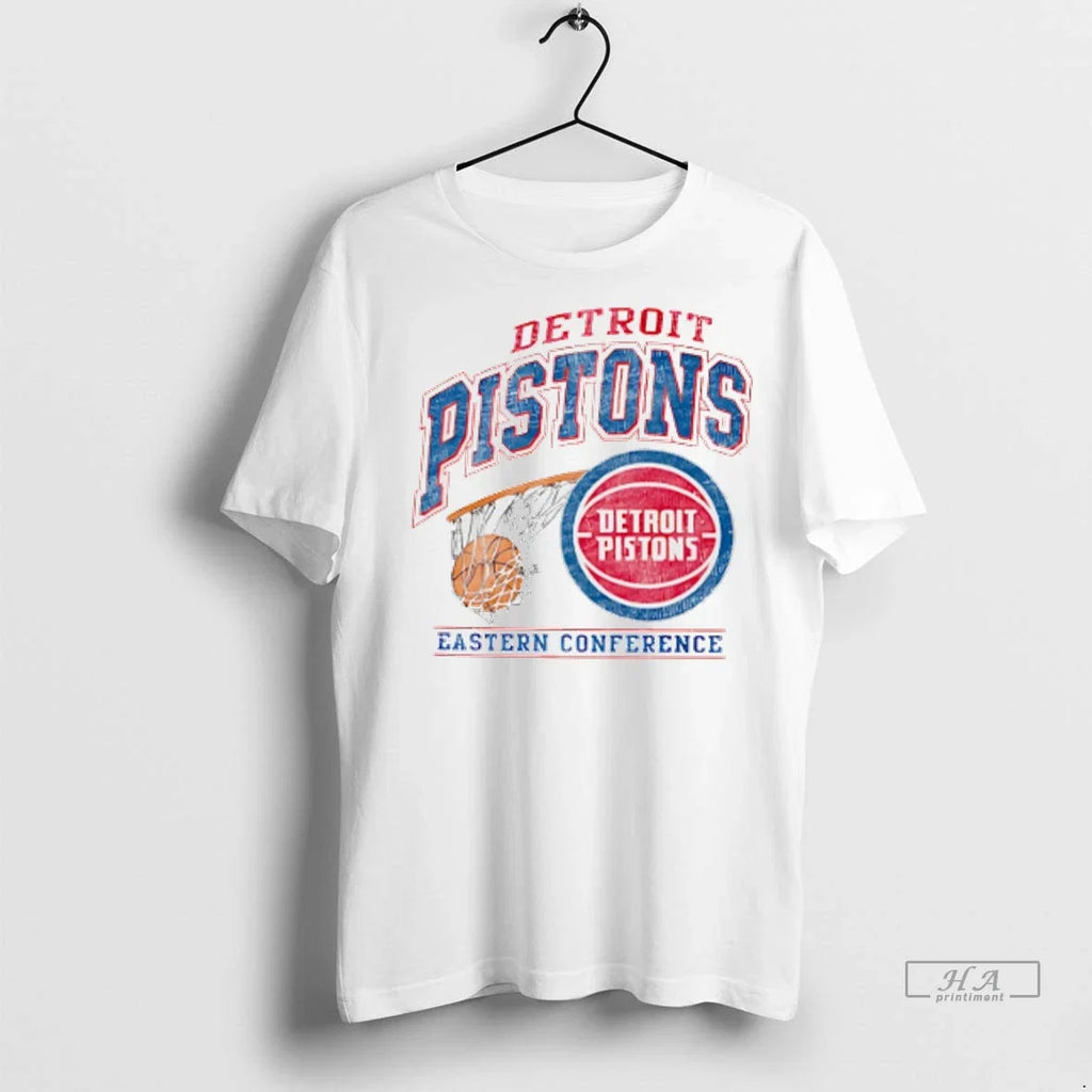 Trendy Detroit Pistons Eastern Conference Vintage - Adult & Kids T-Shirts, Sweatshirts & Hoodies apparel design preview 1