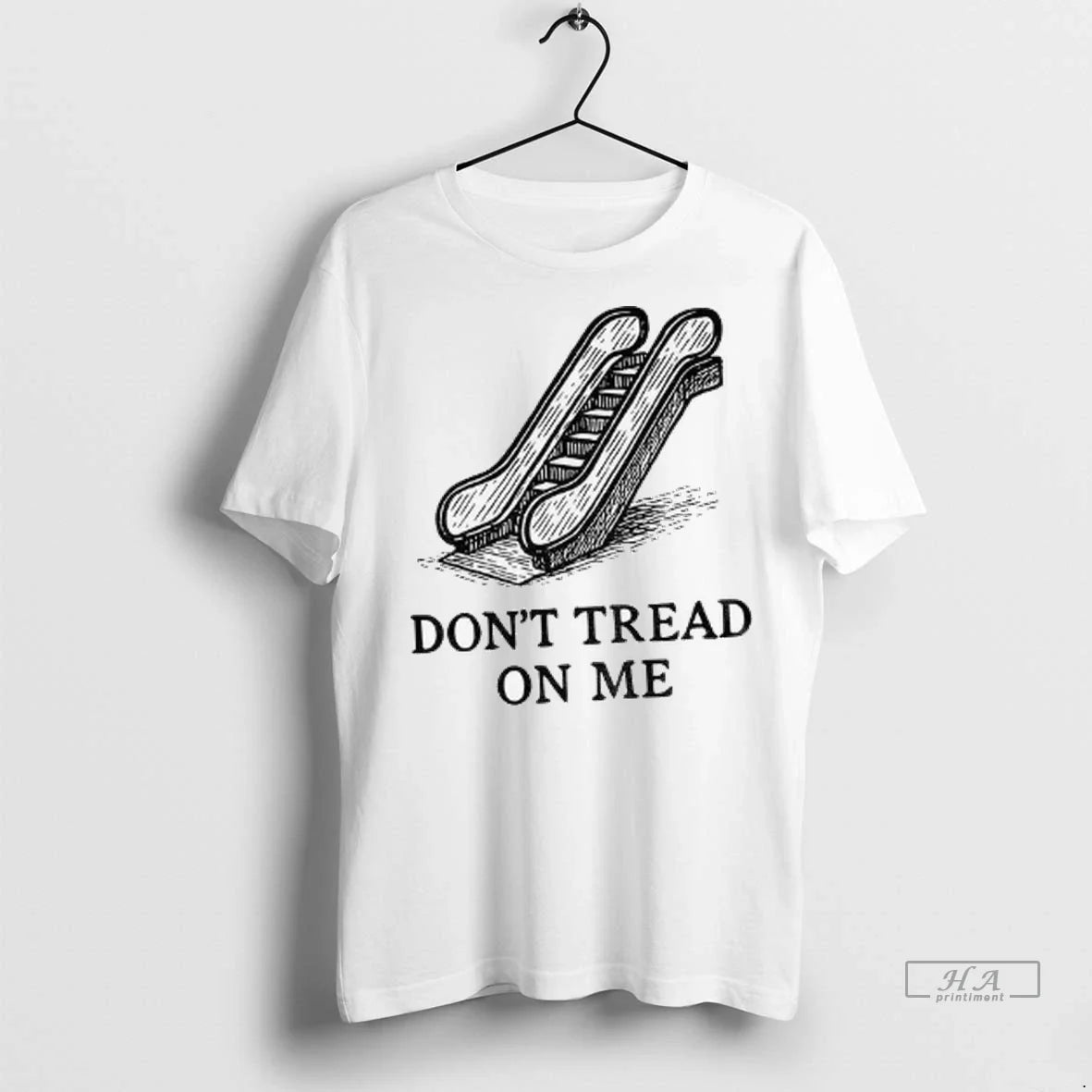 Trendy Dont Tread On Me Trump Escalator Melania Un - Adult & Kids T-Shirts, Sweatshirts & Hoodies apparel design preview 1