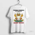Trendy Duck Middle Finger Twinkle Little Snitch Mind - Adult & Kids T-Shirts, Sweatshirts & Hoodies apparel design preview 1