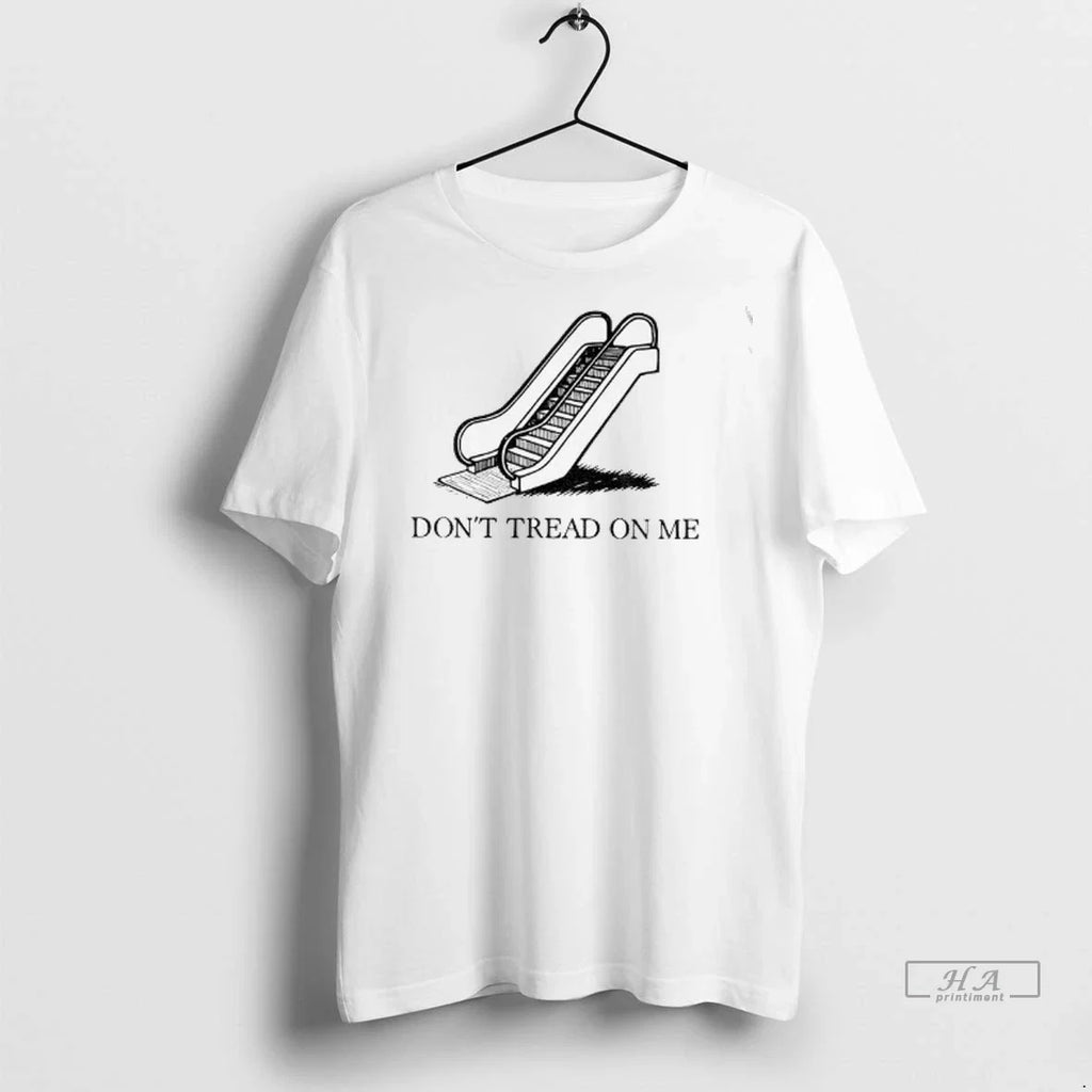 Trendy Escalator Dont Tread On Me Gadsden Political - Adult & Kids T-Shirts, Sweatshirts & Hoodies apparel design preview 1