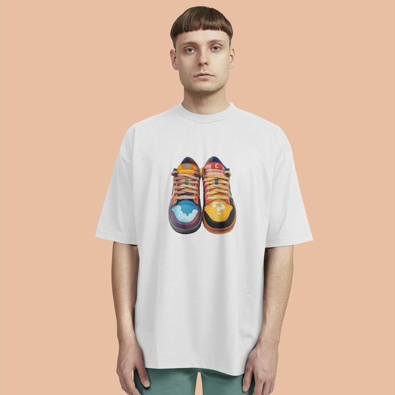 Sneaker Print Bold Colors Streetwear - Adult & Kids T-Shirts, Sweatshirts & Hoodies apparel design preview 1