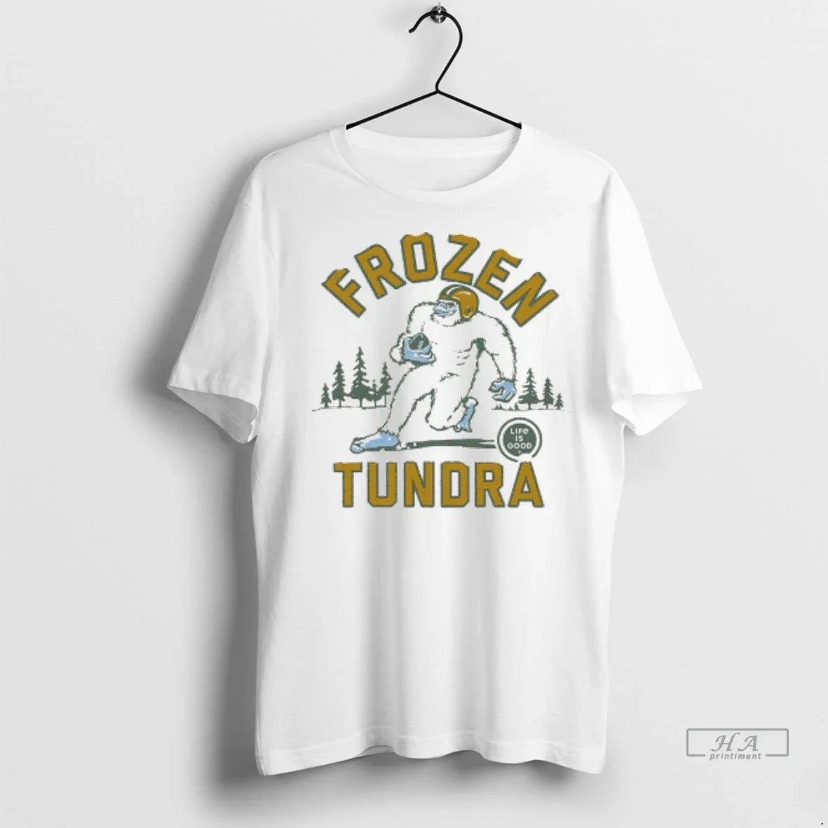 Trendy Green Bay Packers Lambeau Field Life Is Good - Adult & Kids T-Shirts, Sweatshirts & Hoodies apparel design preview 1