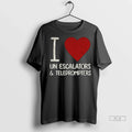 Trendy I Love Un Escalators And Teleprompters Anti - Adult & Kids T-Shirts, Sweatshirts & Hoodies apparel design preview 1