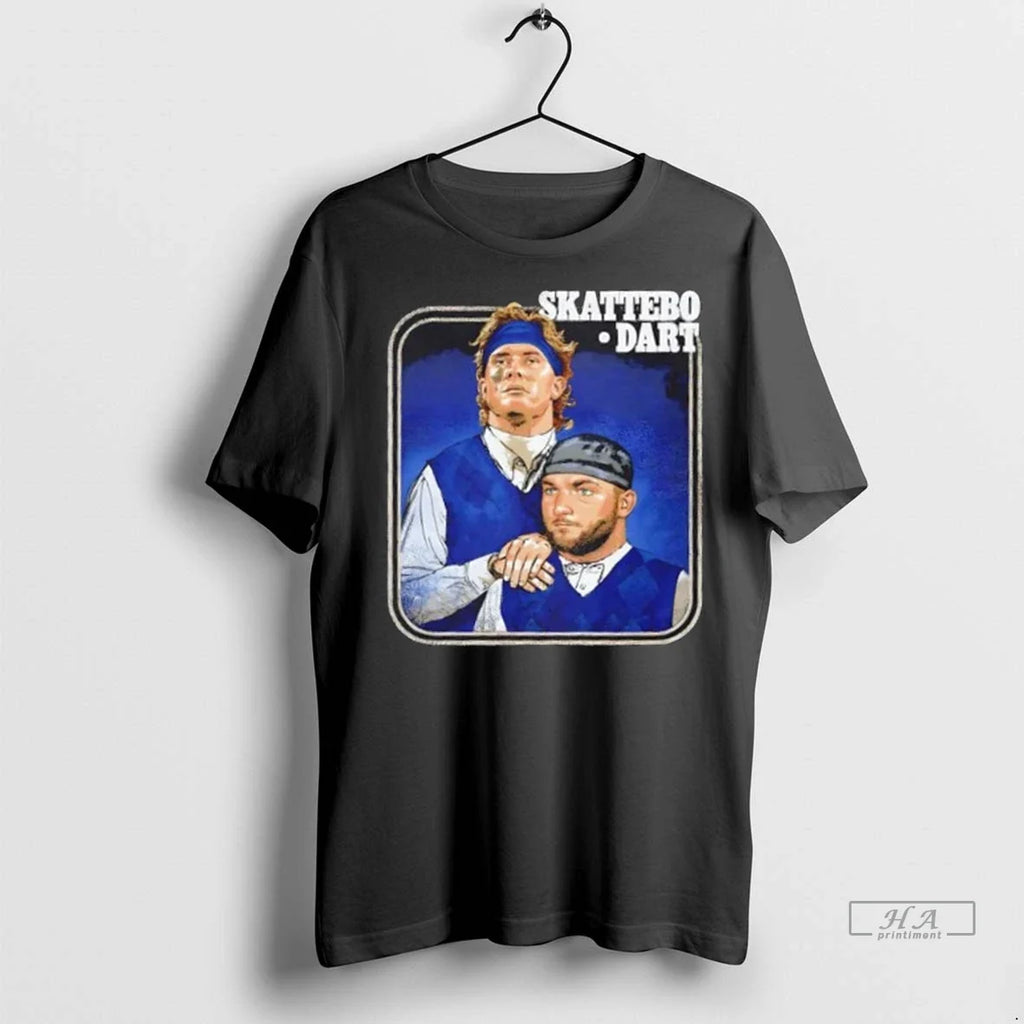 Trendy Jaxson Dart Cam Skattebo New York Giants Step - Adult & Kids T-Shirts, Sweatshirts & Hoodies apparel design preview 1
