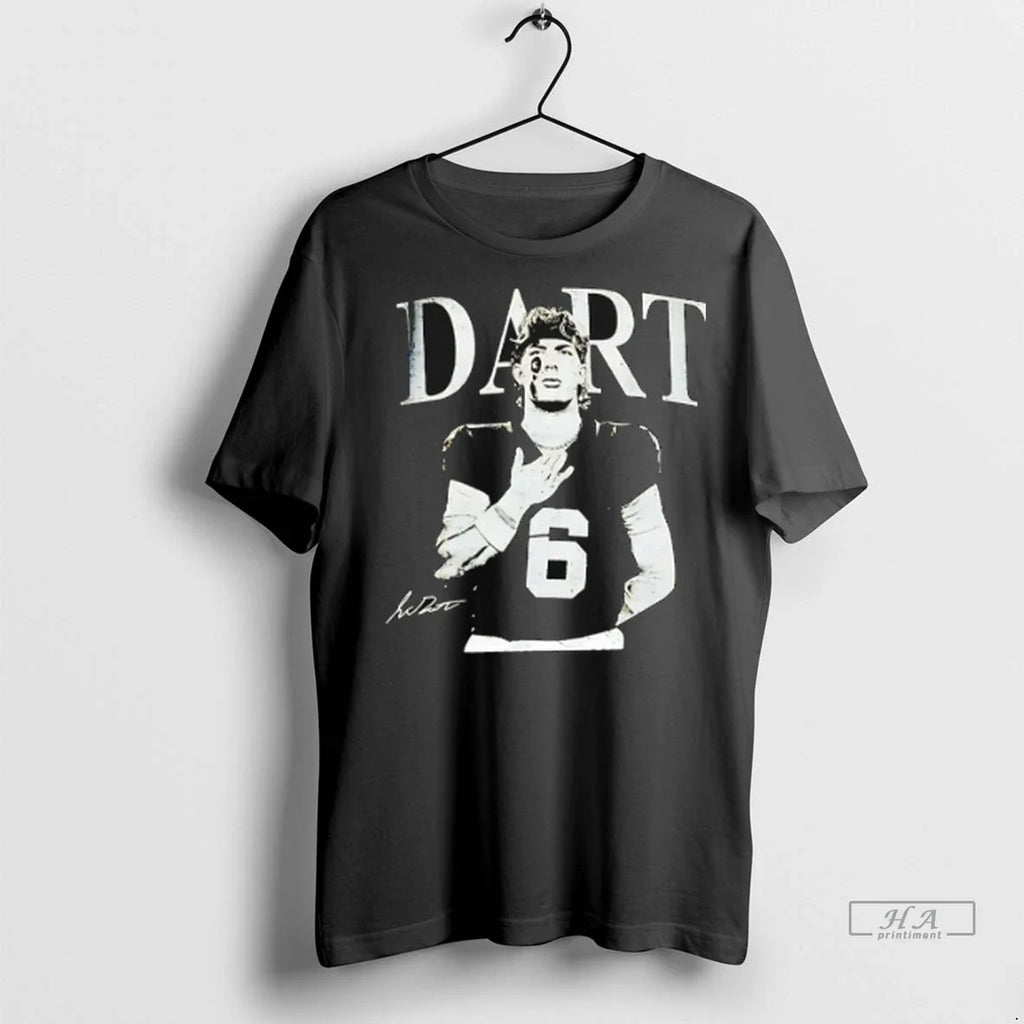 Trendy Jaxson Dart New York Giants Retro Signature - Adult & Kids T-Shirts, Sweatshirts & Hoodies apparel design preview 1