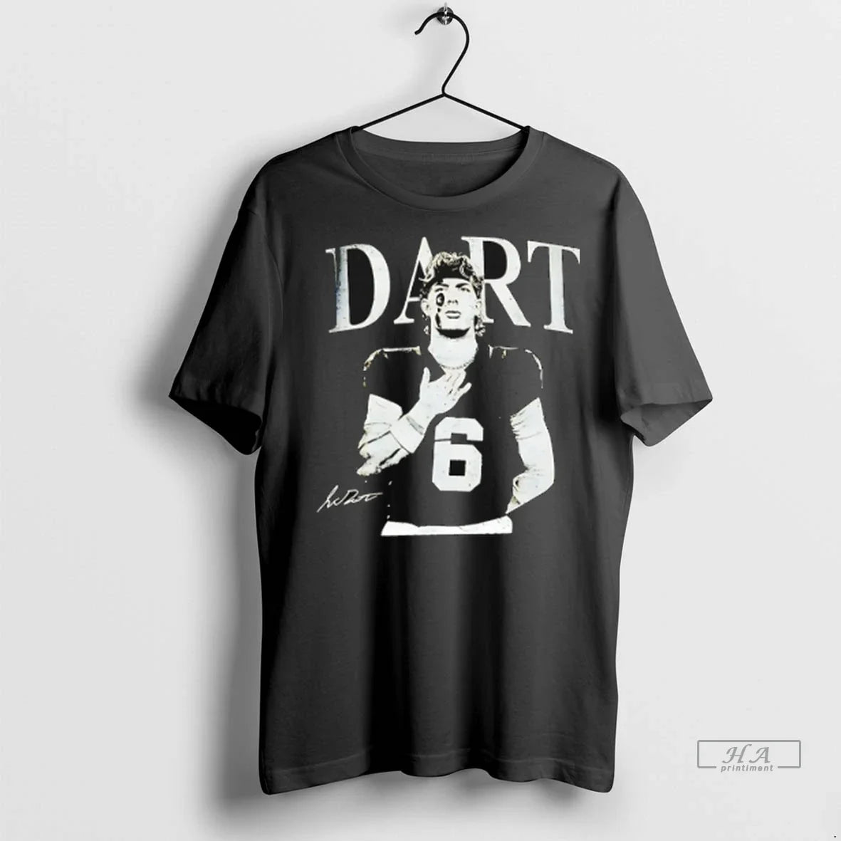 Trendy Jaxson Dart New York Giants Retro Signature - Adult & Kids T-Shirts, Sweatshirts & Hoodies apparel design preview 1