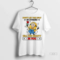 Trendy Minion Dont Let The Ugly In Others Kill Beauty - Adult & Kids T-Shirts, Sweatshirts & Hoodies apparel design preview 1