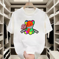 Money Face Bear! Lightweight Soft Colorful Edgy - Adult & Kids T-Shirts, Sweatshirts & Hoodies apparel design preview 1