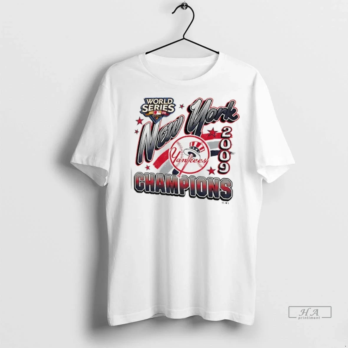 Trendy New York Yankees 2009 World Series Champions - Adult & Kids T-Shirts, Sweatshirts & Hoodies apparel design preview 1