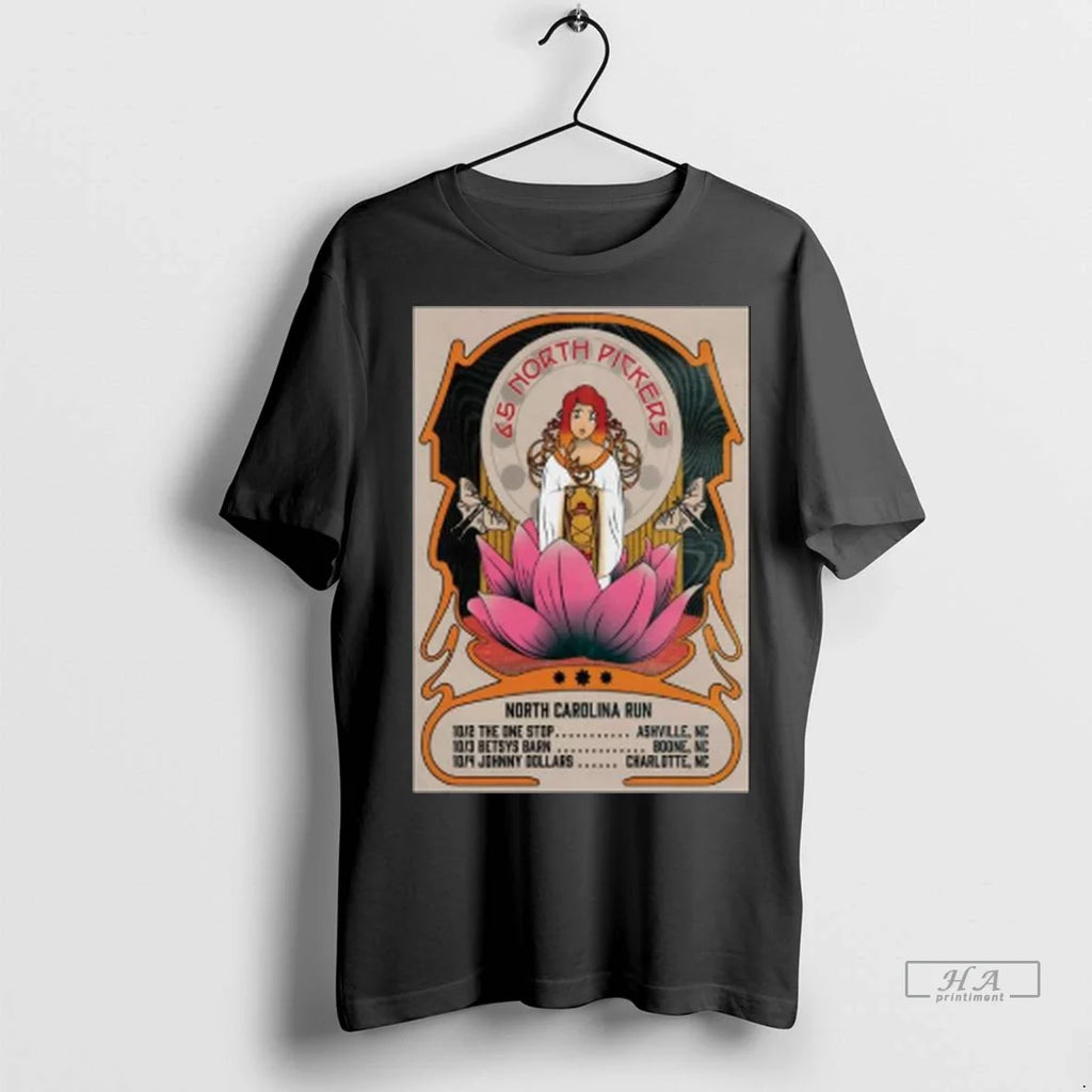 Trendy Officials 65 North Pickers 2025 Carolina Tour - Adult & Kids T-Shirts, Sweatshirts & Hoodies apparel design preview 1