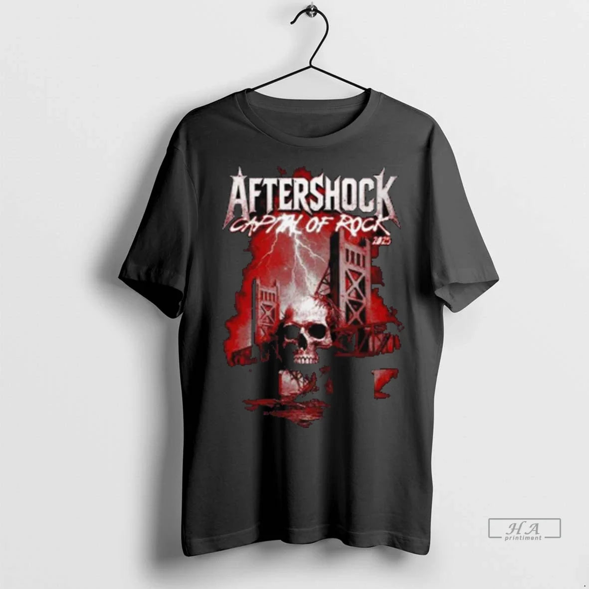 Trendy Officials Aftershock Festival Deadly Crossing - Adult & Kids T-Shirts, Sweatshirts & Hoodies apparel design preview 1