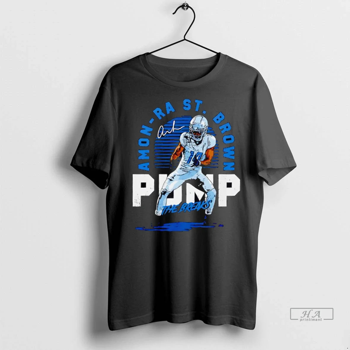 Trendy Officials Amon Ra St Brown Detroit Td - Adult & Kids T-Shirts, Sweatshirts & Hoodies apparel design preview 1