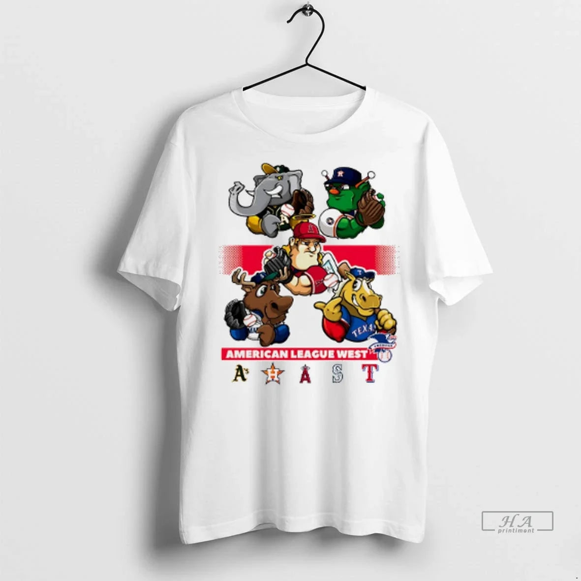 Trendy Officials Athletics Houston Astros La Angels - Adult & Kids T-Shirts, Sweatshirts & Hoodies apparel design preview 1