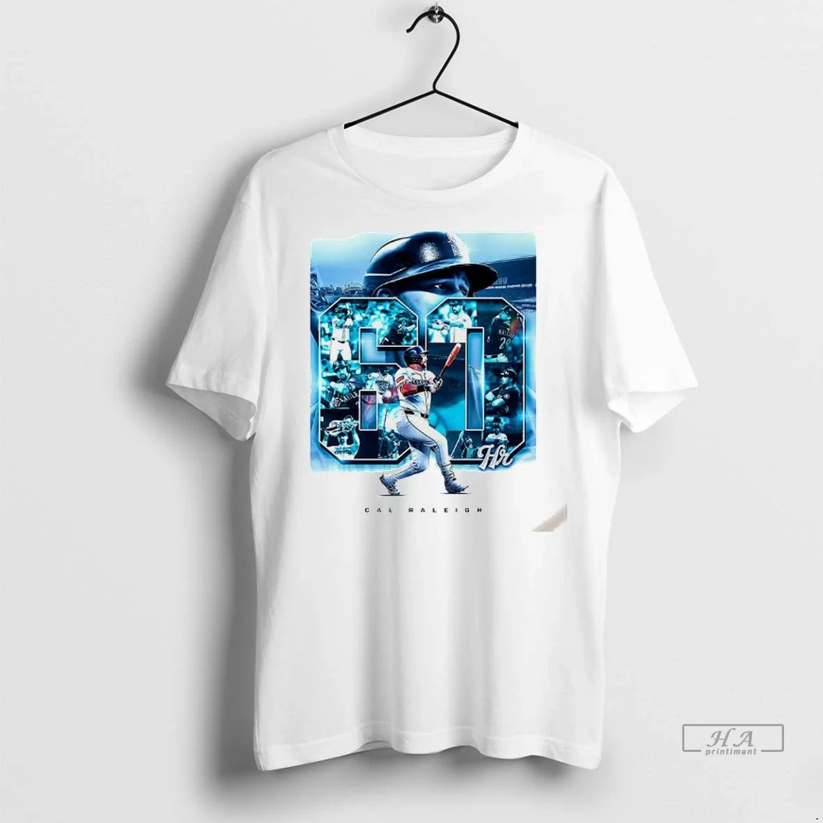Trendy Officials Cal Raleigh Seattle Mariners Mlb 60 - Adult & Kids T-Shirts, Sweatshirts & Hoodies apparel design preview 1