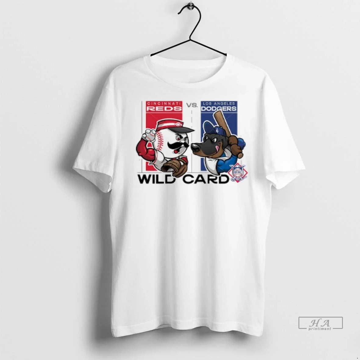 Trendy Officials Cincinnati Reds Vs Los Angeles - Adult & Kids T-Shirts, Sweatshirts & Hoodies apparel design preview 1
