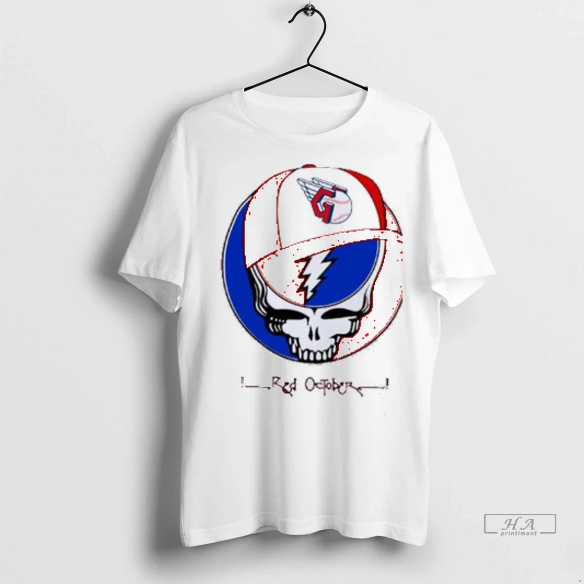 Trendy Officials Cleveland Guardians Grateful Dead - Adult & Kids T-Shirts, Sweatshirts & Hoodies apparel design preview 1
