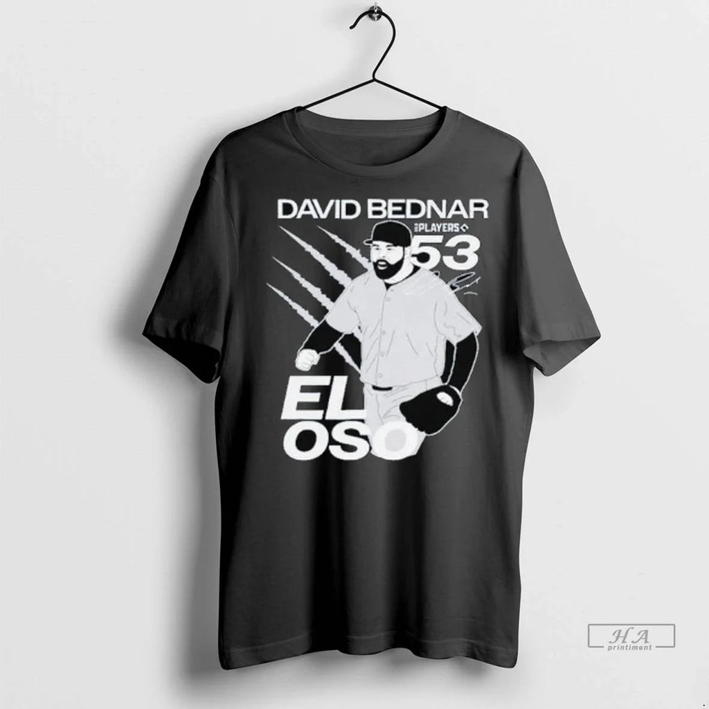 Trendy Officials David Bednar 53 El Oso New York - Adult & Kids T-Shirts, Sweatshirts & Hoodies apparel design preview 1